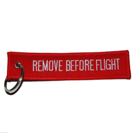 Remove Before Flight Sleutelhanger