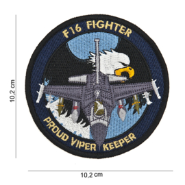 Embleem Stof F-16 Fighter