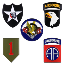 101st Airborne Logo Metaal