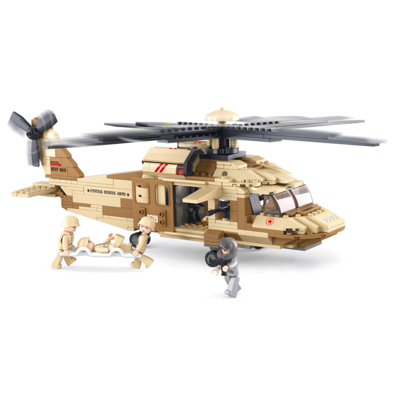 Sluban Black Hawk Helicopter B0509