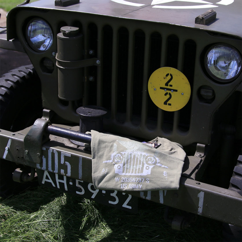 T-shirt Willy Jeep US Army