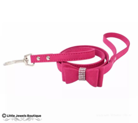 Riem met strikje en strass