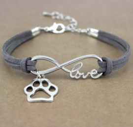 Armband- infinity love