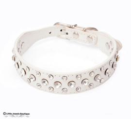 Halsband met strass stenen