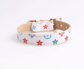 LV halsband wit