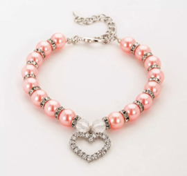 Parelketting- roze