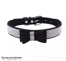 Halsband- strik en strass