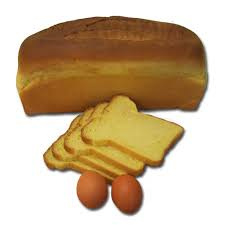 Eierbrood ongevuld