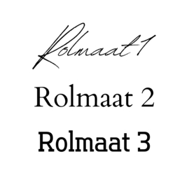 Gepersonaliseerde rolmaat 5 meter