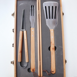 Gepersonaliseerde Barbecueset met Naam, tekst of logo