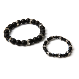 Vader zoon armbandjes