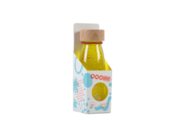 Petit Boum float bottle geel