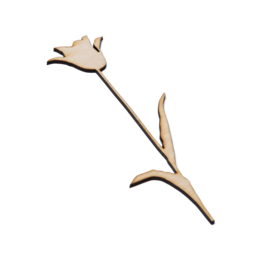Houten roos