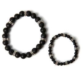 Vader zoon armbandjes