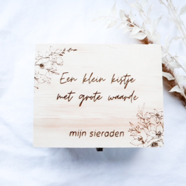 Sieradenkistje (met naam)