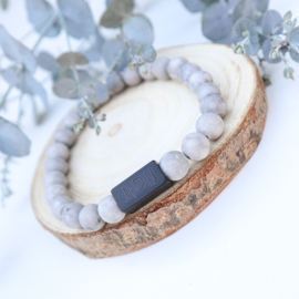 Gepersonaliseerde heren armband