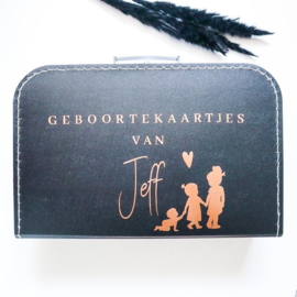 Koffertje gepersonaliseerd foliedruk