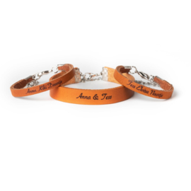 Lederen armband volwassenen