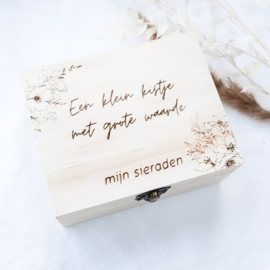 Sieradenkistje (met naam)