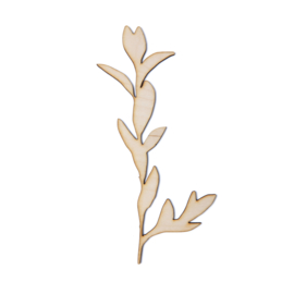 Houten muur plantje - 4