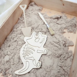 Sensorische Speelset Dino Botjes Opgraven – Zoeken, Graven en Puzzelen