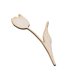 Houten tulp