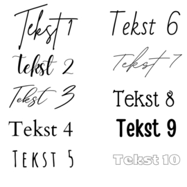 Gepersonaliseerde etui