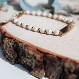Armbandje met persoonlijke gravure