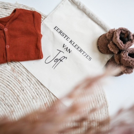 Bewaartasje 'eerste kleertjes'