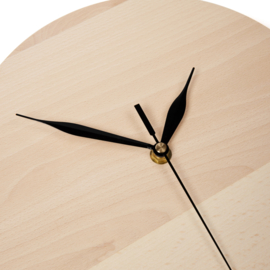 Houten klok gepersonaliseerd