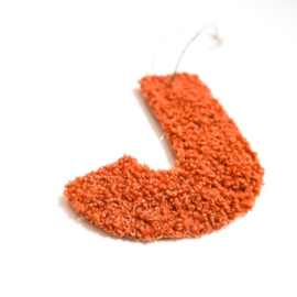 Kerstbal teddyletter