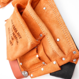 Gepersonaliseerde Leren Gereedschapsriem met Naam of Logo