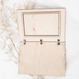 Gepersonaliseerde cadeaukaart houder