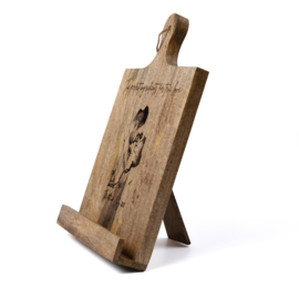 Gepersonaliseerde kookboekstandaard