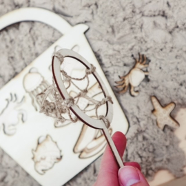 Sensorische Speelset Stranddiertjes – Zoeken, Opgraven en Puzzelen