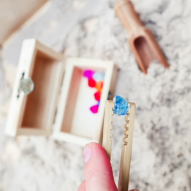 Sensorische Speelset Schatkist Graven – Diamantjes Zoeken en Opgraven