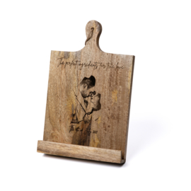 Gepersonaliseerde kookboekstandaard