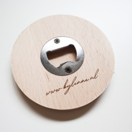 Gepersonaliseerde flessenopener - met foto of tekst