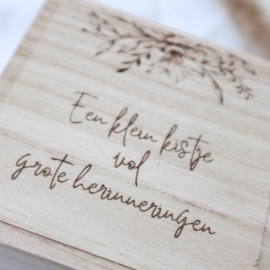 Herinneringen doosje