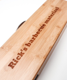 Gepersonaliseerde Barbecueset met Naam, tekst of logo