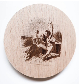 Gepersonaliseerde flessenopener - met foto of tekst