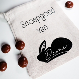 Sint snoepgoed zakje met naam