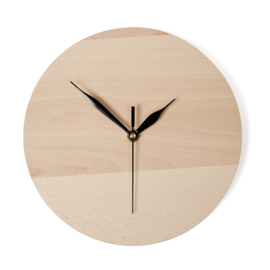 Houten klok gepersonaliseerd