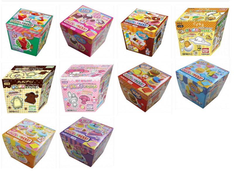 Diy Kutsuwa Eraser Kit 3 Pcs Mostcutest Whole Eu