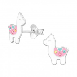 Meisjesoorbellen alpaca