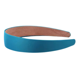 Brede haarband teal