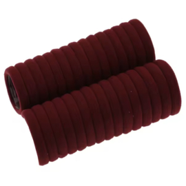 Basis haarelastiek donkerrood