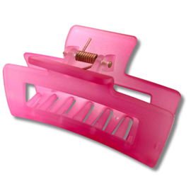 Roze haarklem