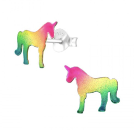 Kinderoorbellen unicorn regenboog