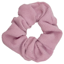 Scrunchie zacht roze